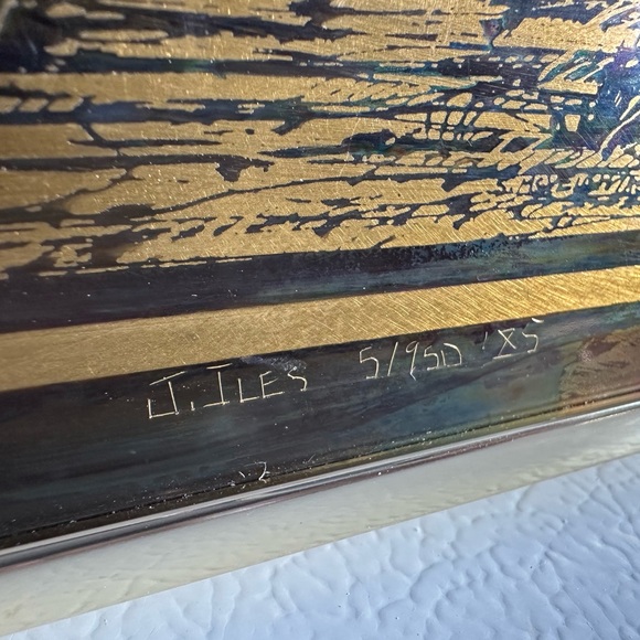 Vintage Metal Etching - Picture 4 of 10